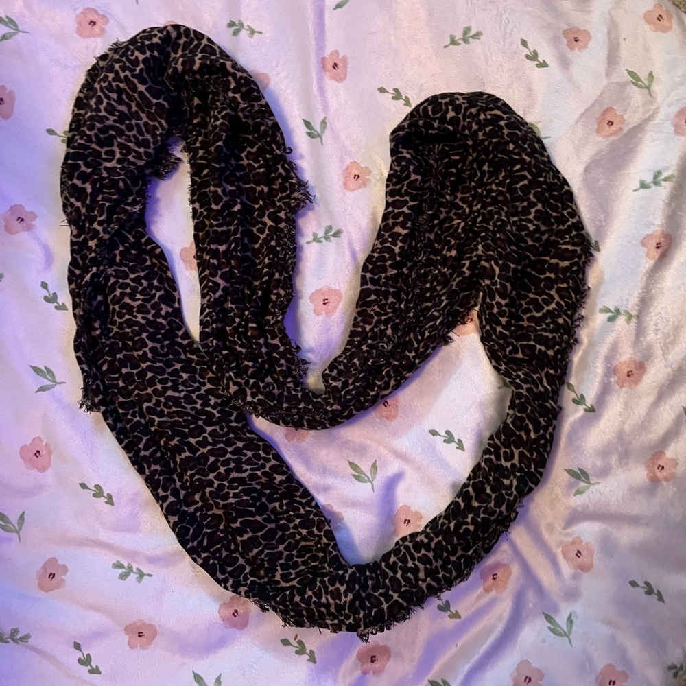 Cheetah scarf